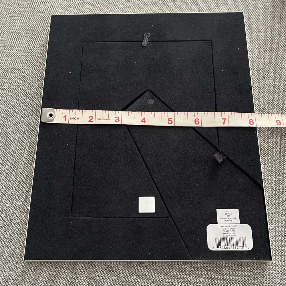 Kate Spade x LENOX Darling Point 5x7 Silverplate Frame